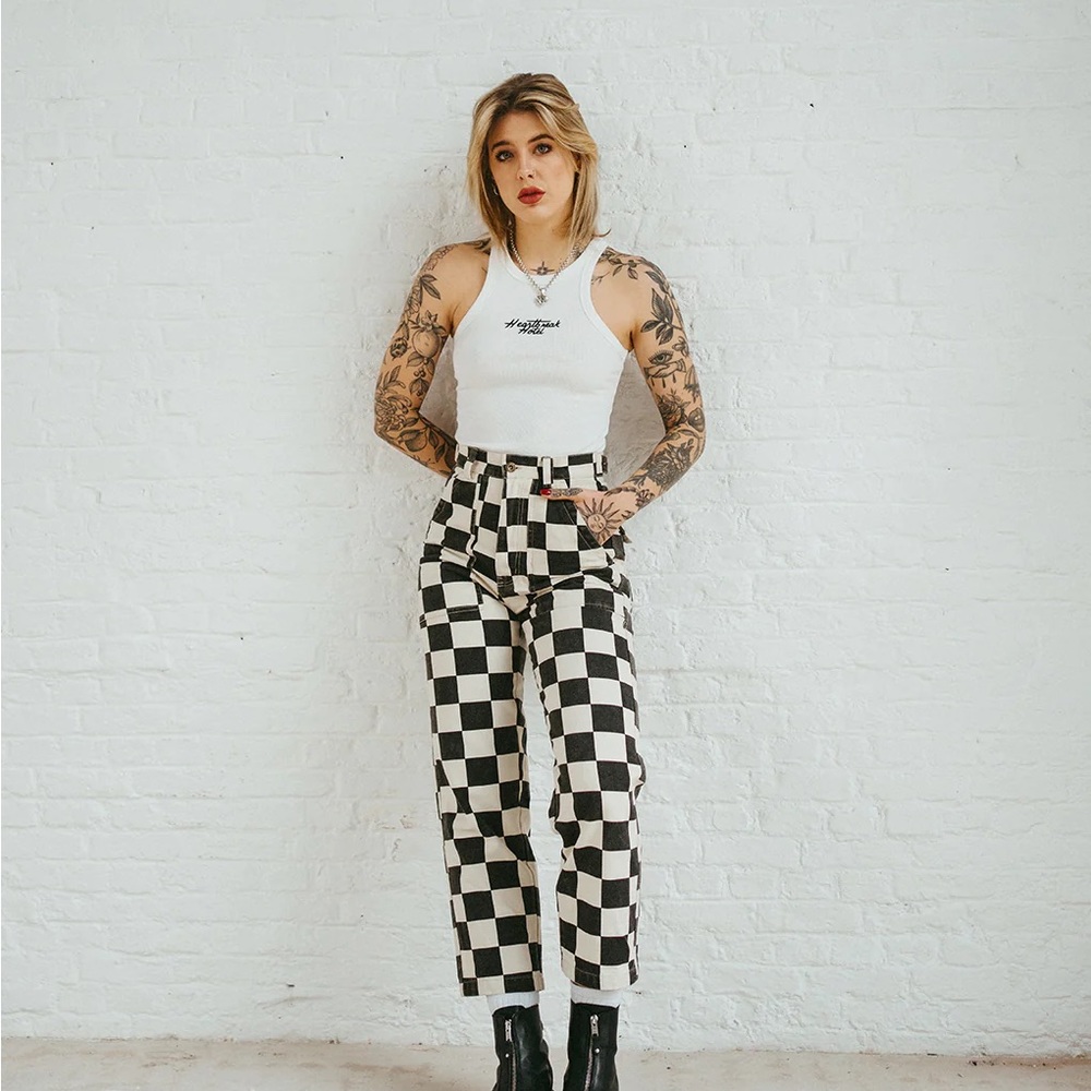 P&Co 304 Service Fatigue Pants - Checkerboard